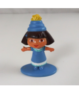 2009 Nick Jr. Dora The Explorer Birthday Dora on Stand 2.25&quot; Figure - €4,33 EUR