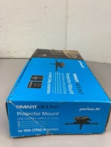 Peerless-AV PRGS-UNV Projector Ceiling Mount For 50lb Projectors, Black - $45.95