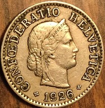 1926 Switzerland 5 Rappen - £1.71 GBP