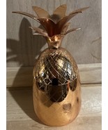 Copper Pineapple Tumbler Mug Drinking Vessel Cup with Lid - €19,11 EUR
