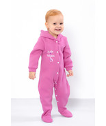 Infant Girls’ Bodysuit – Warm 3-Thread Fleece &amp; Soft Nap, Winter,  Nosi ... - $720.31 MXN+