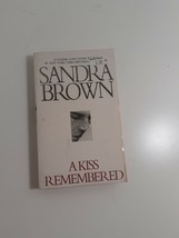 a Kiss Remembered By Sandra Brown 1983 PB fiction novel - £4.74 GBP