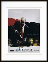 Hitman 2 Silent Assassin 2002 Framed 11x14 ORIGINAL Vintage Advertisement - £27.37 GBP