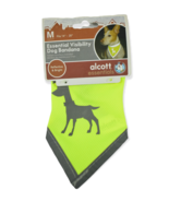 Alcott Essential Visibility Dog Bandana Neon Yellow Size Medium 14 to 20... - £9.52 GBP