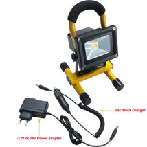 Rechargeable Portable LED Work Flood Light 10W 6000K - $34.65