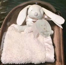 Barefoot Dreams CozyChic Bunny Rabbit Buddie &amp; Blankie Security Blanket NWT - $148.50