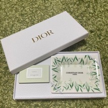 Christian Dior Maison Lucky soap set soap &amp; soap Dish Tray Flower Ceramics gift - £87.77 GBP