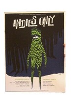 Indies Only Poster Bouncing Souls Band Of Horses The Mint - £42.57 GBP