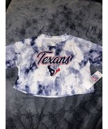 Team Apparel NFL Houston TEXANS Girls Dri Fit Half Shirt Size Small. Aut... - £11.96 GBP