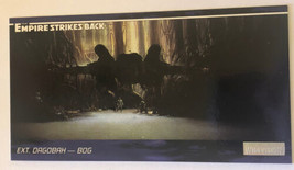 Empire Strikes Back Widevision Trading Card 1995 #79 Dagobah - $2.48