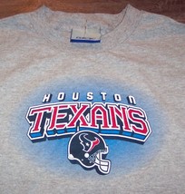 CHILDRENS KIDS HOUSTON TEXANS NFL Football Long Sleeve T-Shirt MEDIUM 5-... - $16.34