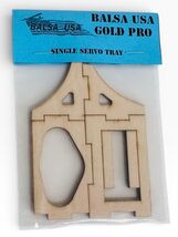 Balsa USA Wood Single Servo Tray Gold Pro - $4.74