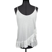Rachel Zoe Spaghetti Strap Women&#39;s Summer Top Ruffle Hem Size M - $276.80 MXN