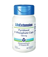 Life Extension Pyridoxal 5&#39;-Phosphate Caps 100 mg., 60 Vegetarian Capsules - $22.89 CAD
