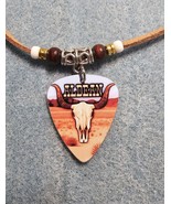 Jason Aldean Aluminum Guitar Pick Necklace - $15.00