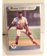 1999 Bowman Baseball Card | Marlon Anderson Scout&#39;s Choice | Phillies #SC14 - $1.35 CAD