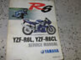 1999 Yamaha YZF R6 YZF-R6L YZF-R6CL YZF R6L R6CL Service Shop Manual NEW - $159.95