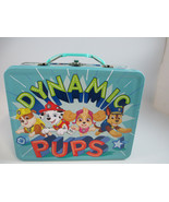 Paw Patrol Tin Box Lunch Box Carry All Dynamic Pups Blue - £5.88 GBP