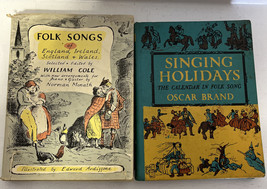 2 VTG Folk Song books 1950s-1960s holiday wngland scotland wales - £11.38 GBP