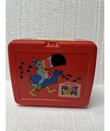 VTG Toucan Sam Kellogg&#39;s Froot Fruit Loops Red Lunch Box No Thermos Crac... - $28.85 CAD
