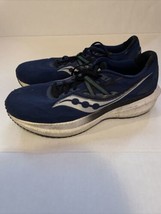 Saucony Triumph 20 Twilight Rain Running Shoes Size 12 Mens Blue - $44.76