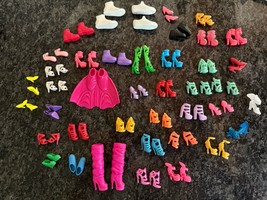 41 Pair Barbie Shoes, Boots, Misc. - $349.77 MXN