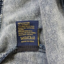 Iris Jeans Acid Wash Denim Pencil Skirt Women’s Size Large Stretch Rear Zipper image 6