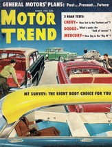 Motor Trend Magazine March 1956 Vintage Road Tests New Cars Technical Foreign - £9.87 GBP