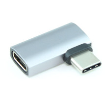 Usb4 Type-C 40G/240W Male To Female Angle 90 Degree Left/Right Adapter - £15.72 GBP