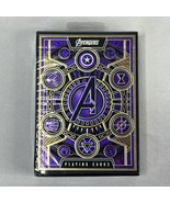 Marvel Avengers Infinity Theory 11 Premium Deck Playing Purple Foil Card... - $10.67