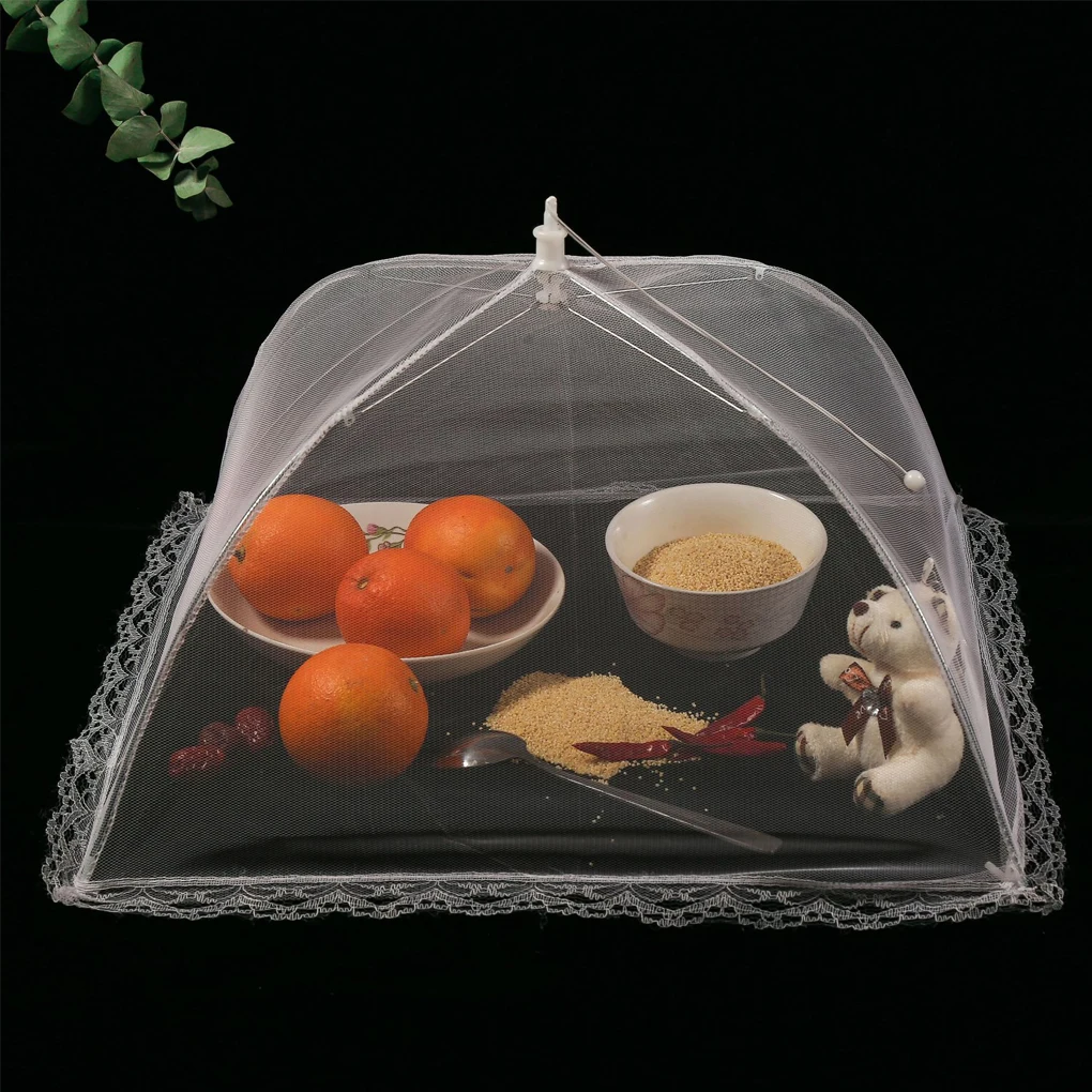 House Home Folding Food Mesh Cover Tent House Home Dining Table Kitchen Counter  - £19.77 GBP