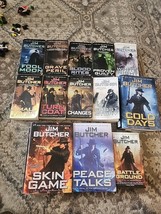 Jim Butcher&#39;s Dresden Files Book Lot Of 13  Great Shape Smoke Free Home - $910.01 MXN
