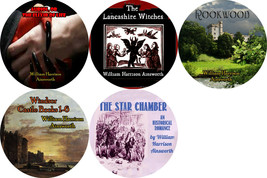 William Henry Ainsworth Lot of 5 Mp3 (READ) CD Audiobooks GOTHIC Romance Action - £11.52 GBP