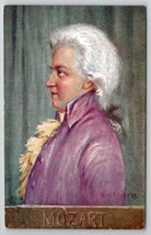 Composer Mozart Portrait B.K.W.I. Austria Art Postcard U22 - $6.95