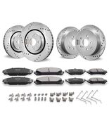 Front and Rear Brake Kit Compatible with Toyota Sienna, Highlander, Lexu... - $206.79