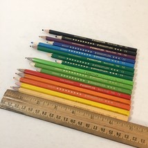 Lot of 16 Staedtler Coloured Pencil Crayons 8 Noris Club Colors Art Supplies - $14.83
