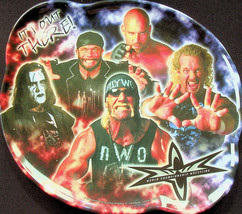 WCW Plastic Plate w/5 Wrestlers - Zak Designs, Inc. - Preowned - £7.07 GBP