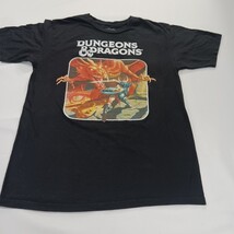 Dungeons & Dragons RN#115665 Men's M Black Cotton Short Sleeve Graphic T-Shirt  image 7