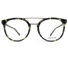 Guess Eyeglasses Frames GU1964 097 Gray Tortoise Gunmetal Round 52-20-145 - £44.16 GBP