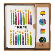 Creative Brands Heartfelt Collection-Boxed Set Thank You Cards with Stickers and - $22.00