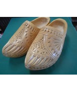 Great Collectable Handcarved Pair DUTCH WOOD SHOES ....11.5 length - £13.61 GBP