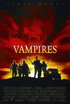 1998 Vampires Movie Poster 11X17 John Carpenter James Woods Horror  - £9.17 GBP