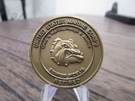 USMC Retired Once A Marine Always A Marine Challenge Coin #537L - £6.95 GBP