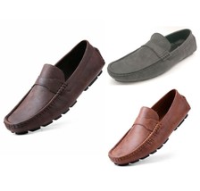 Gallery Seven Men Slip On Moc Toe Driving Loafers - £8.68 GBP