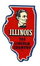 Illinois The Lincoln Country Original Decal - £8.70 GBP