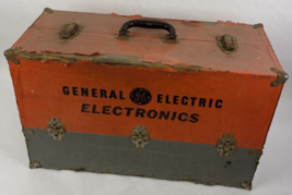 VTG Original GE General Electric Radio / TV Tube Repairman Tube Caddy Full tubes - £182.25 GBP