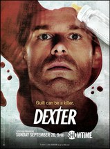 DEXTER Michael C. Hall 2010 ad Showtime TV Series 8 x 11 advertisement p... - £3.38 GBP