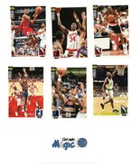 1995-96 Upper Deck Collectors Choice Sticker Lot Olajuwon Pippen Mutombo... - $4.44 CAD
