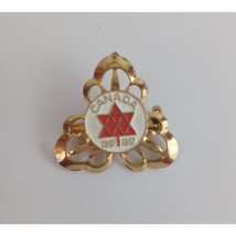 Vintage Canada 1867-1967 Lapel Hat Pin - $8.42