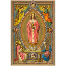 Christ the High Priest – by Max Schmalzl – Catholic Art Print - £8.52 GBP+